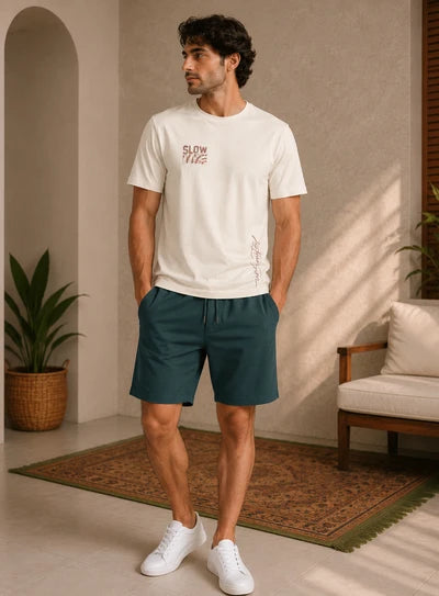 Men's Summer Milton Short Pajama Set