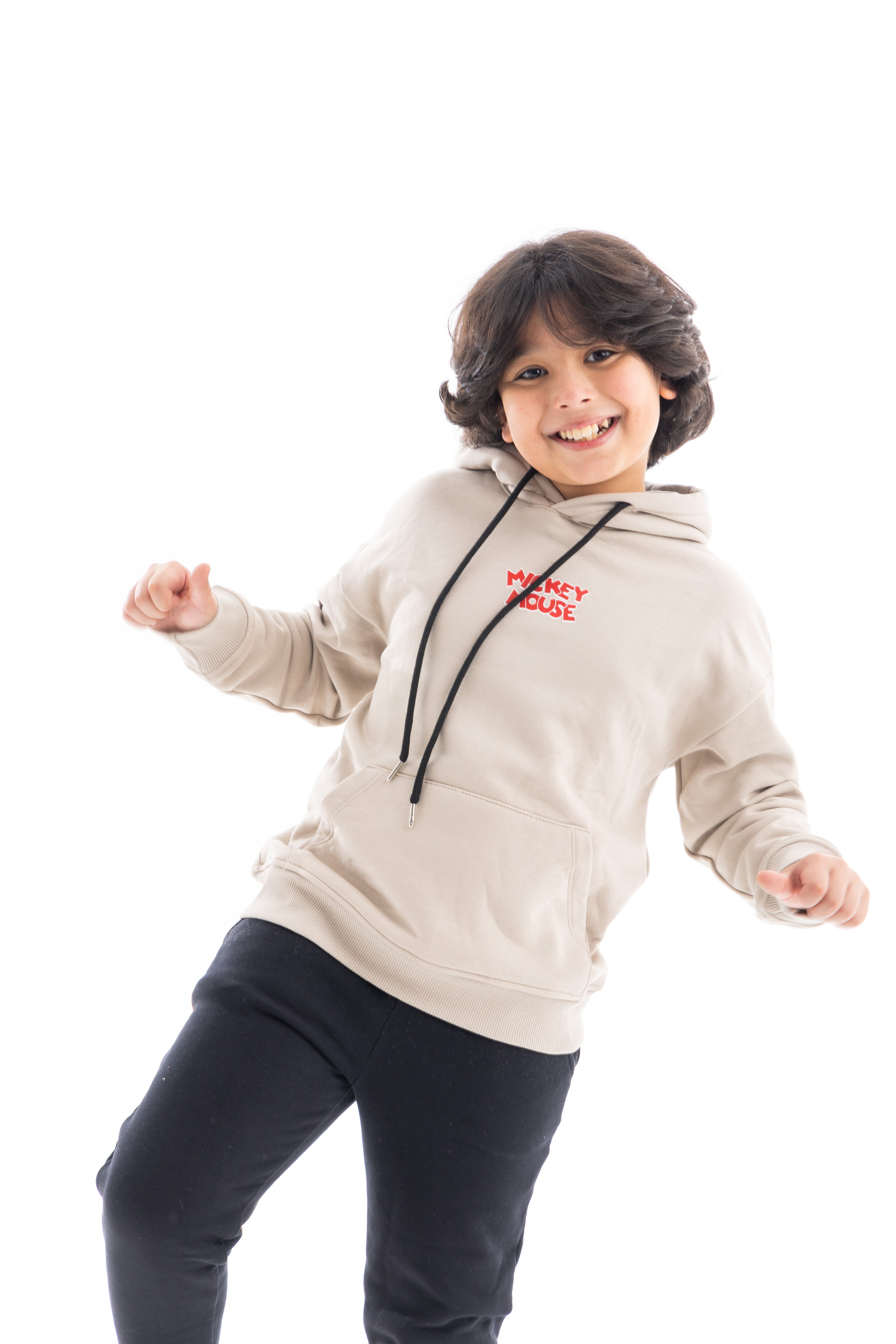 Boys' Winter Hoodie Pajamas - Beige