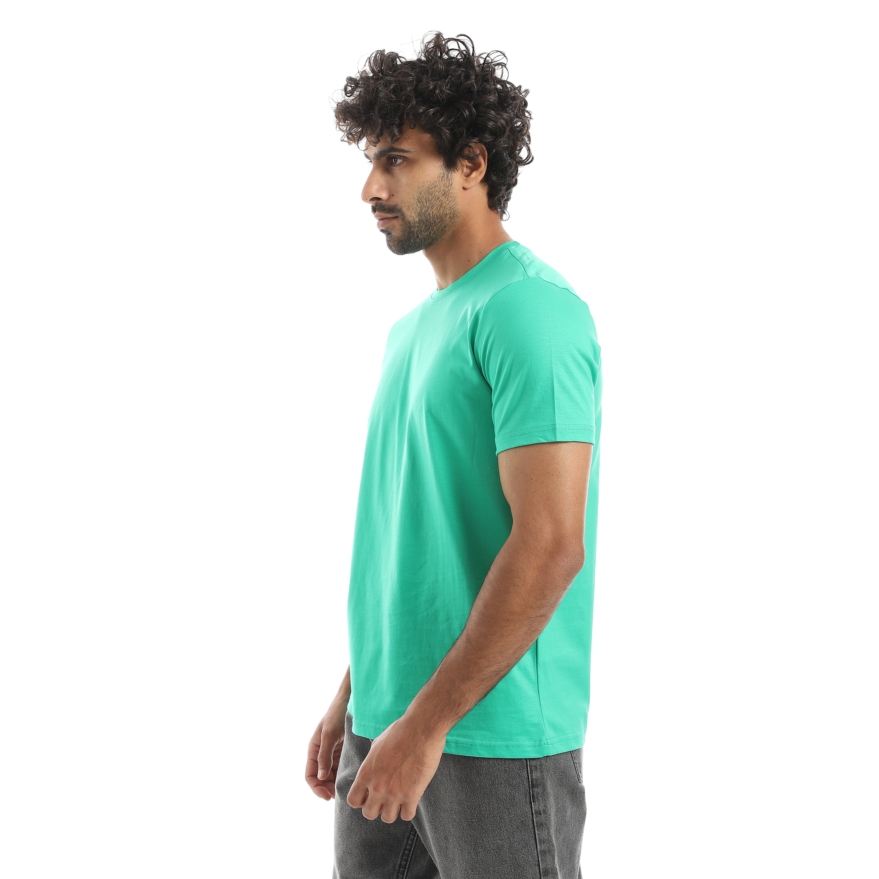 Men's Classic Crew Neck T-Shirt – Green
