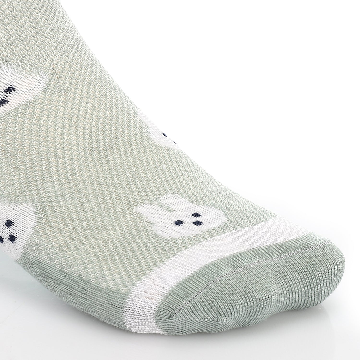 Girl's No Show Socks - Mint