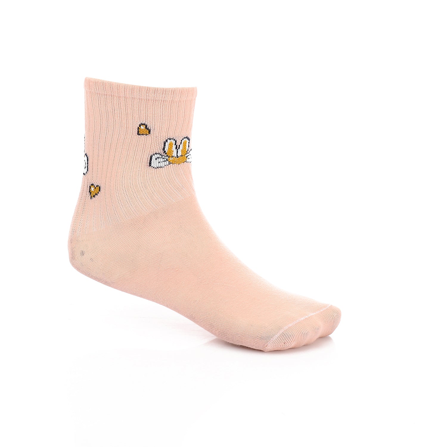 Socks For Girl - Simple, Elegant - Rose