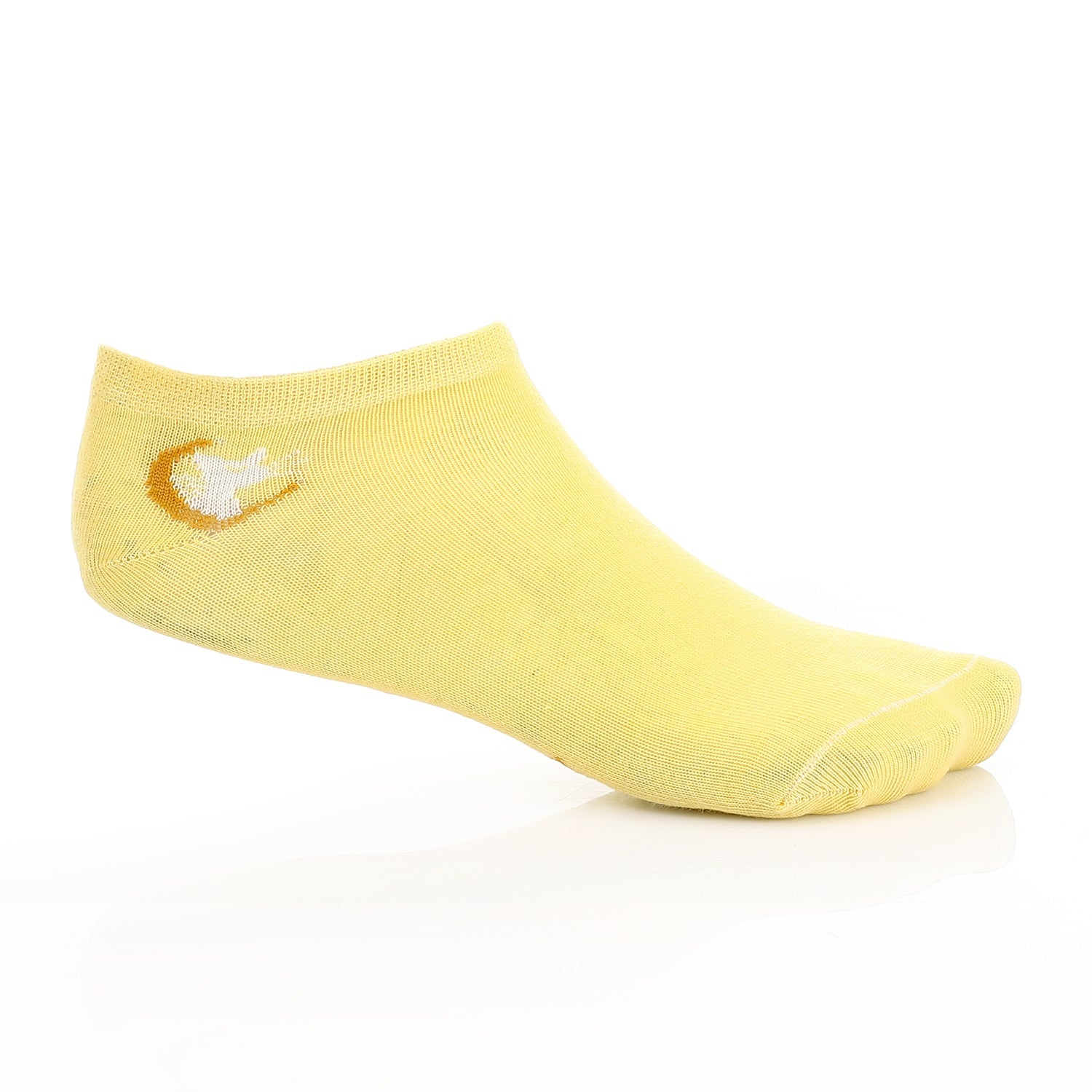 Womens No Show Socks -Yellow
