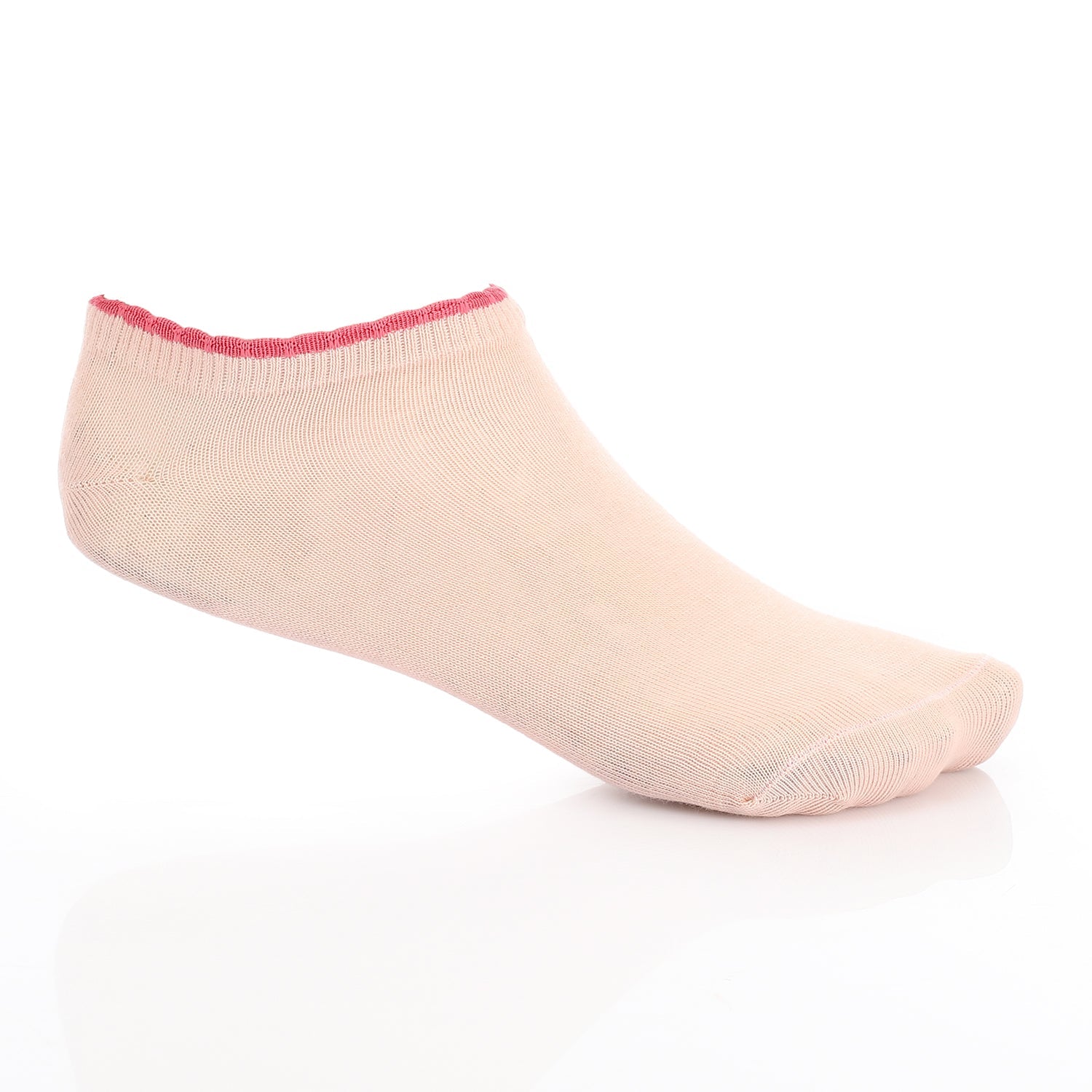 Womens No Show Socks - Rose