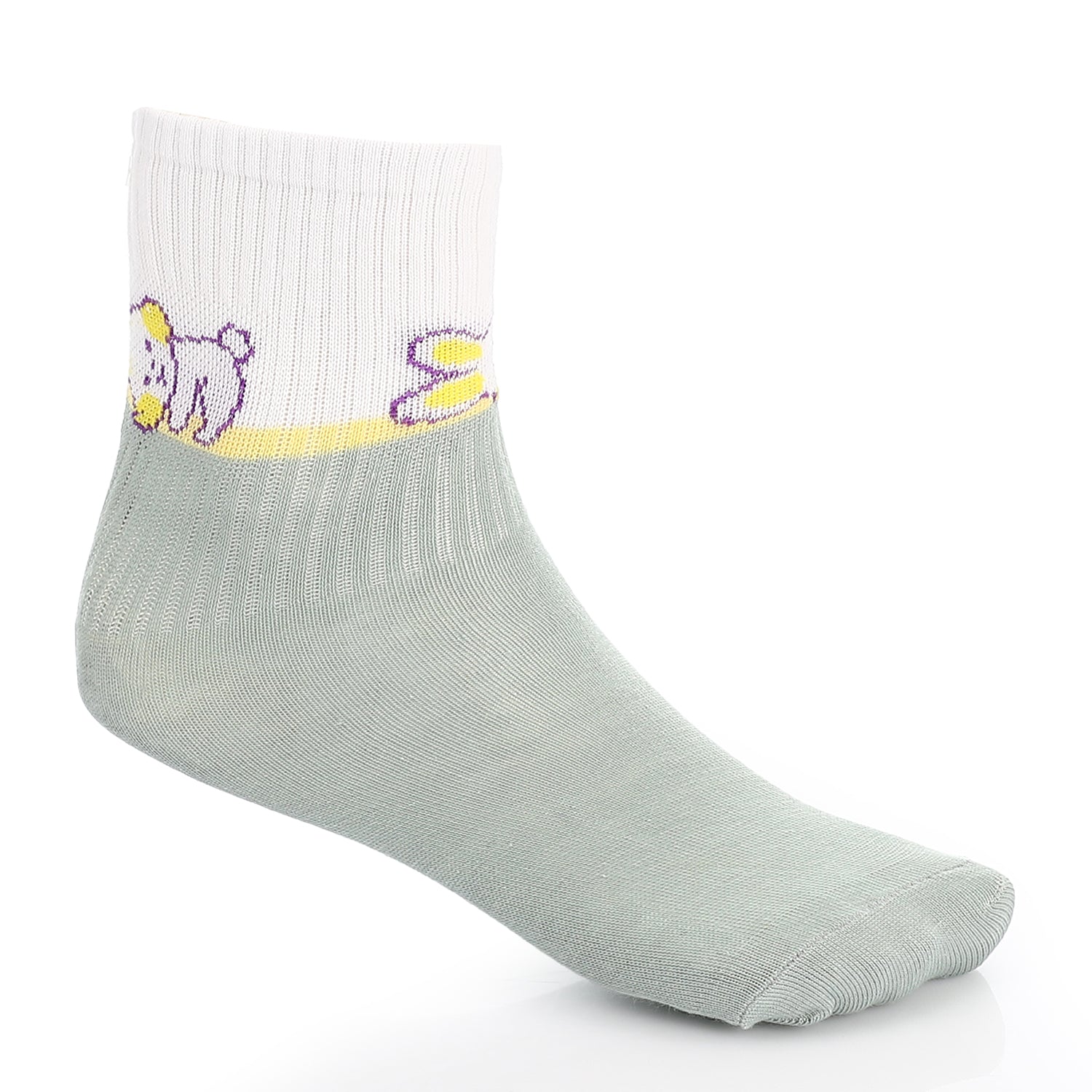 Socks For Girl - Simple, Elegant - Mint