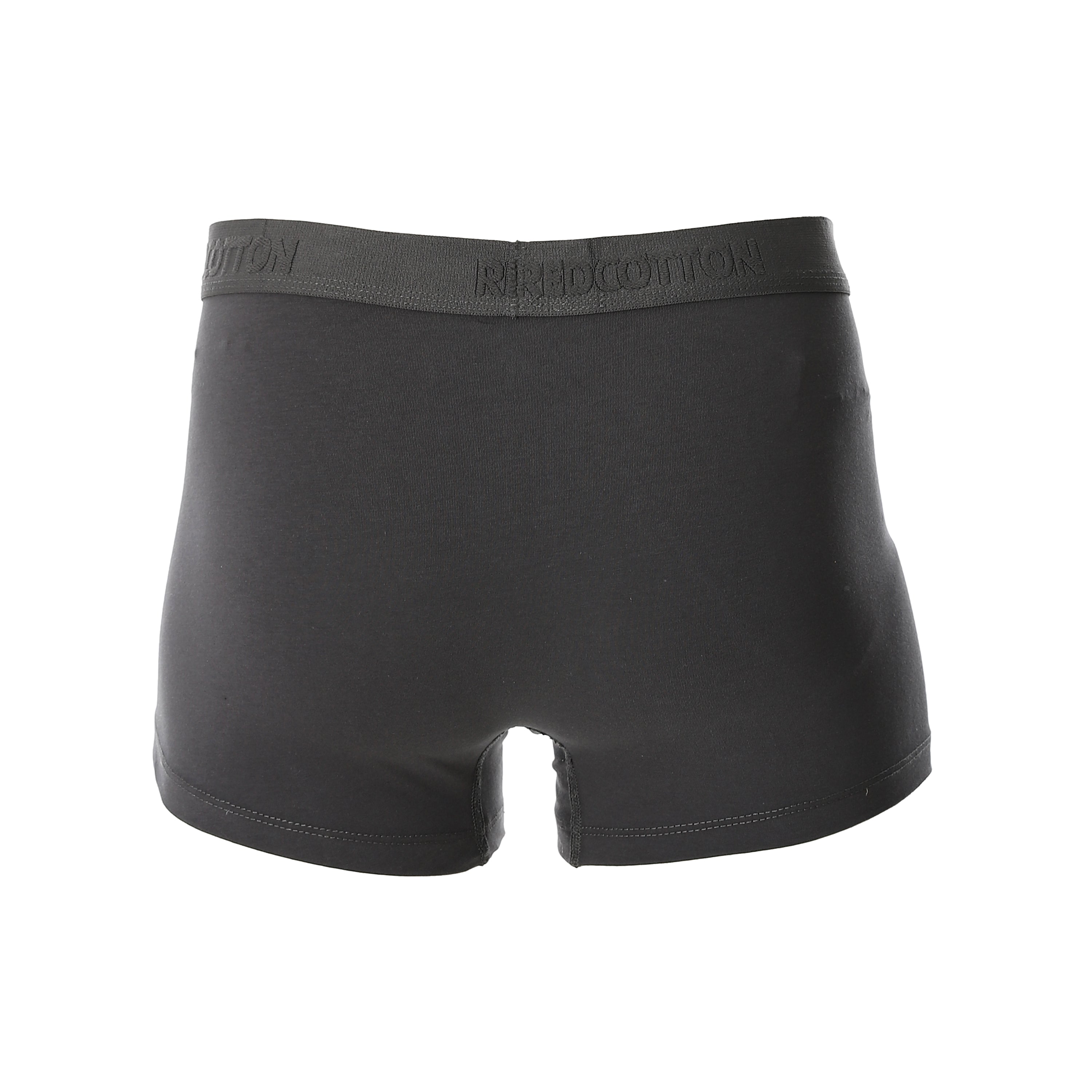 Men Comfort Printed Boxer - Dark grey