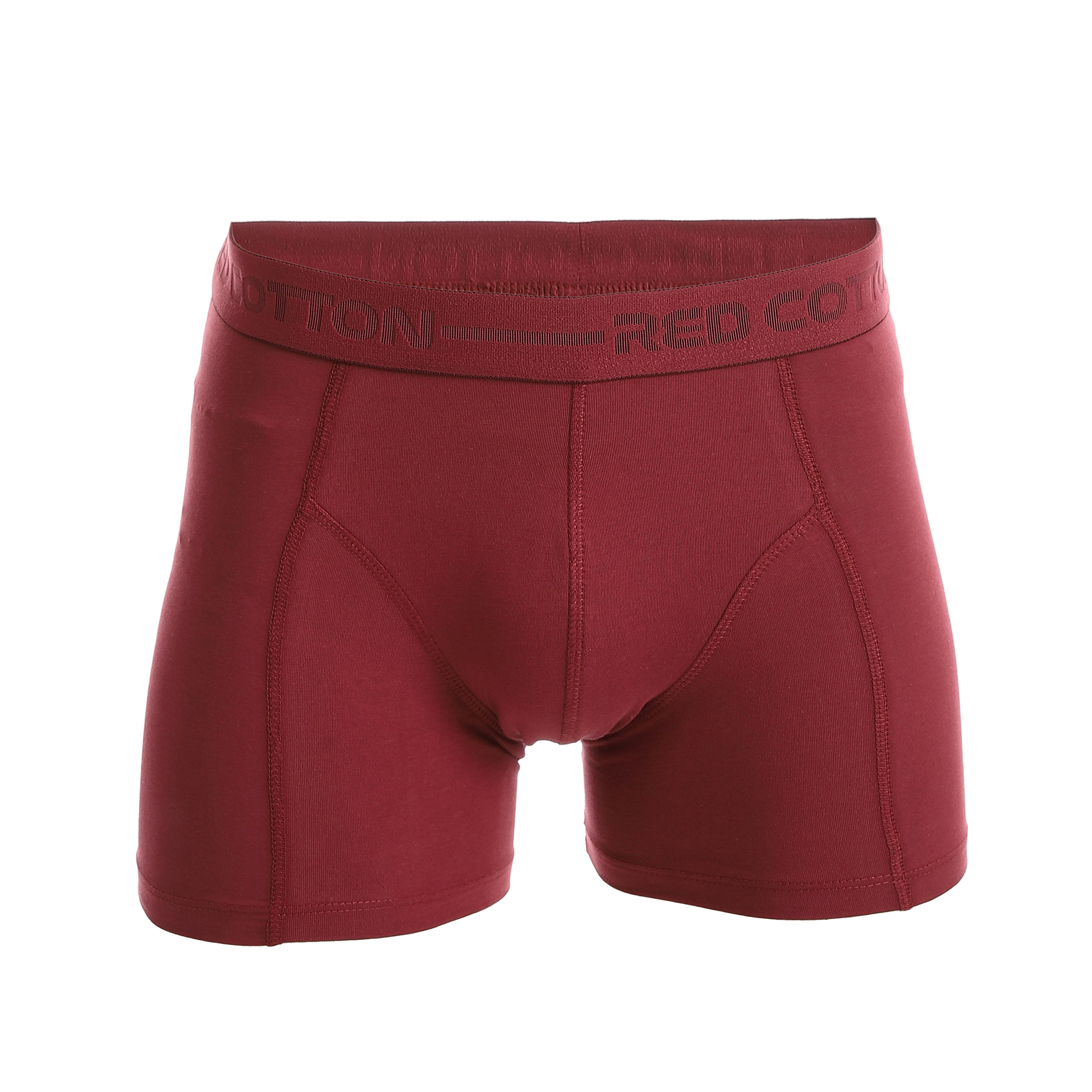 Comfortable Men's Boxer - Dark red