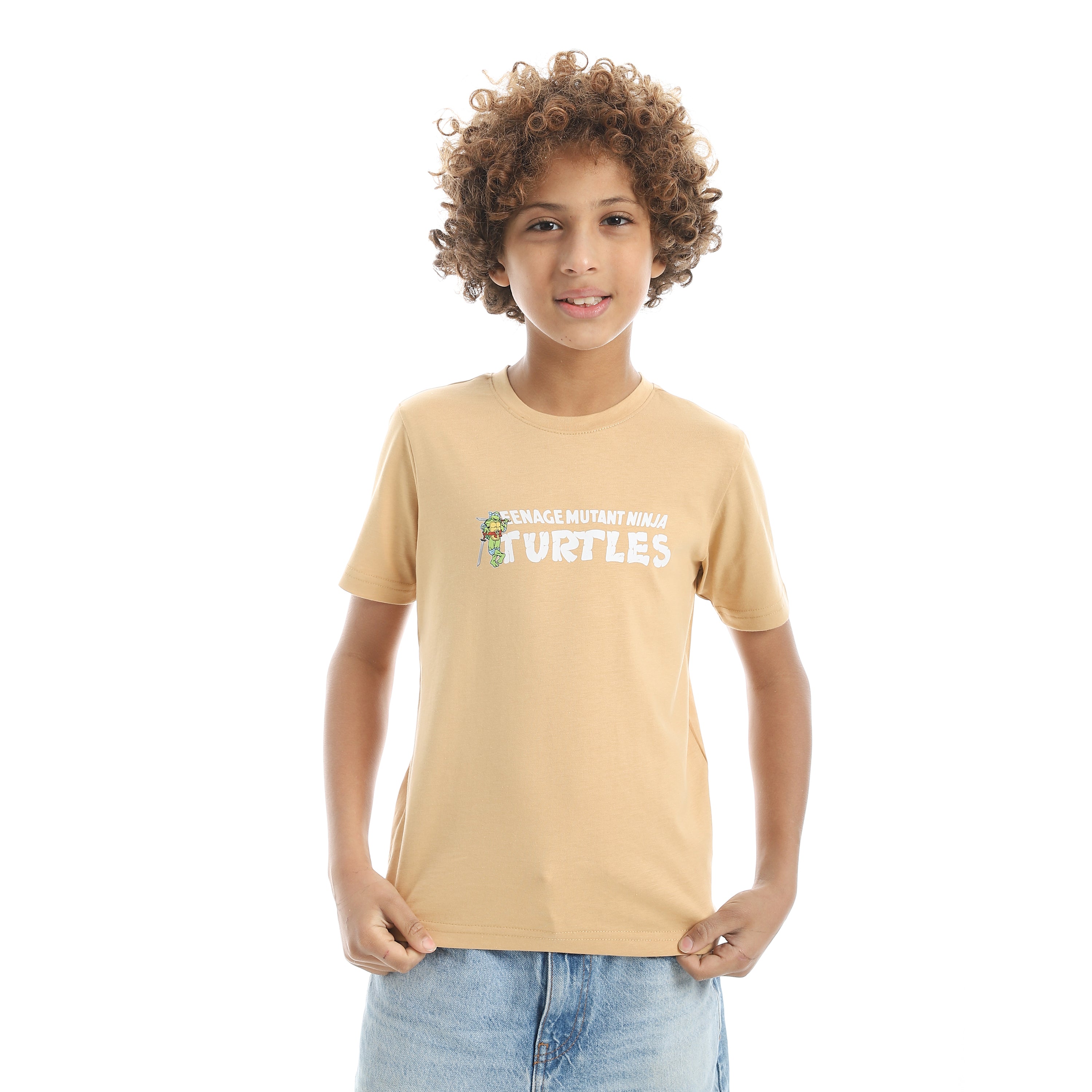 Turtles Red Cotton T-Shirt