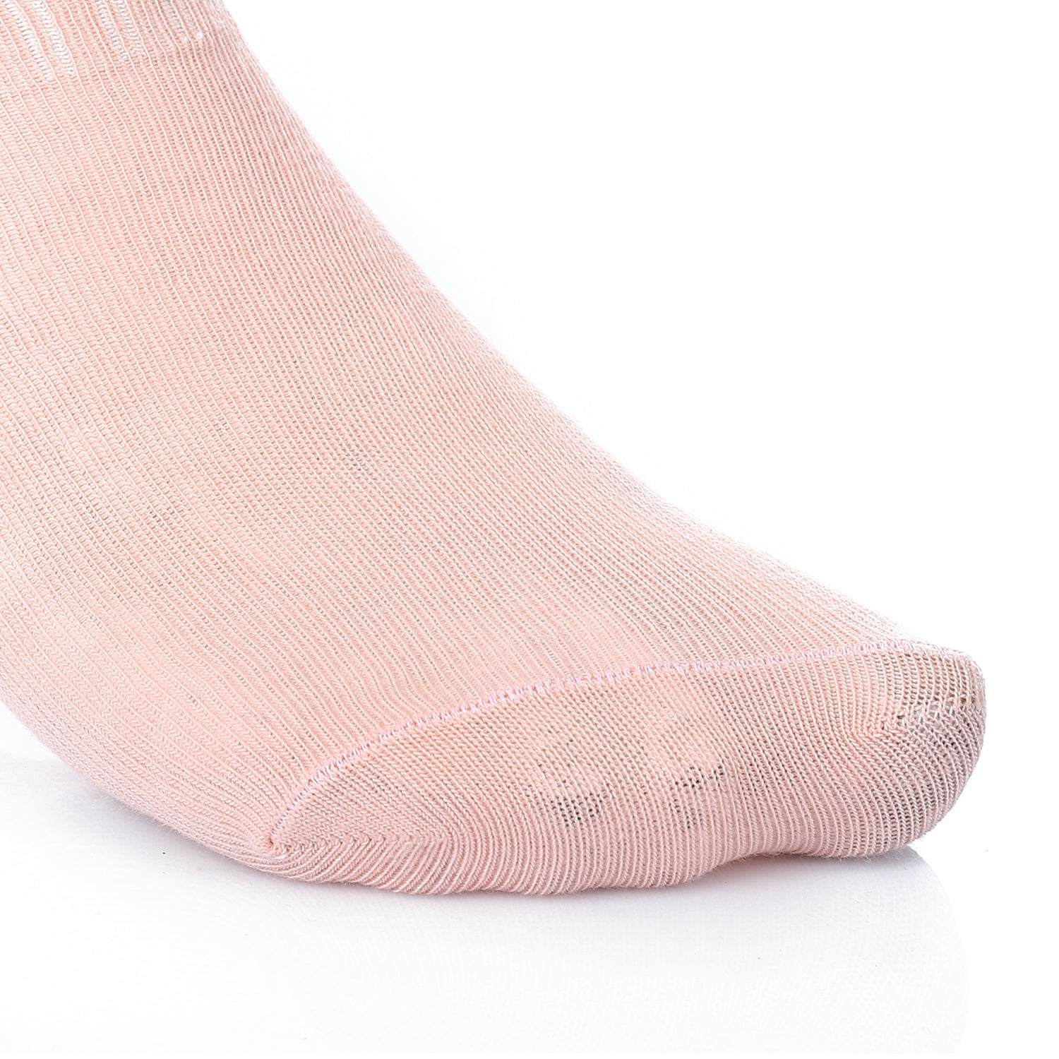 Socks For Girl - Simple, Elegant - Rose & white