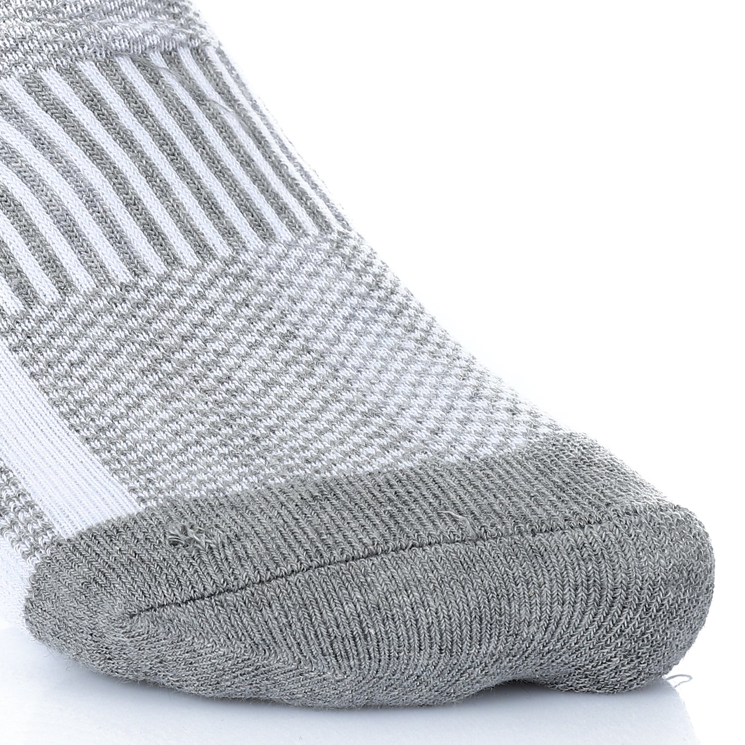 Women Plain Mid Calf Socket Socks - Grey