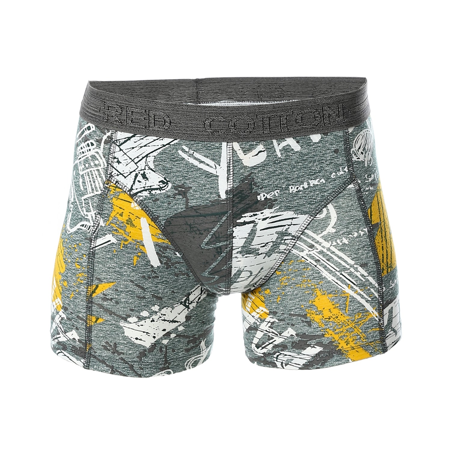 Boxer For Men Printed - Green