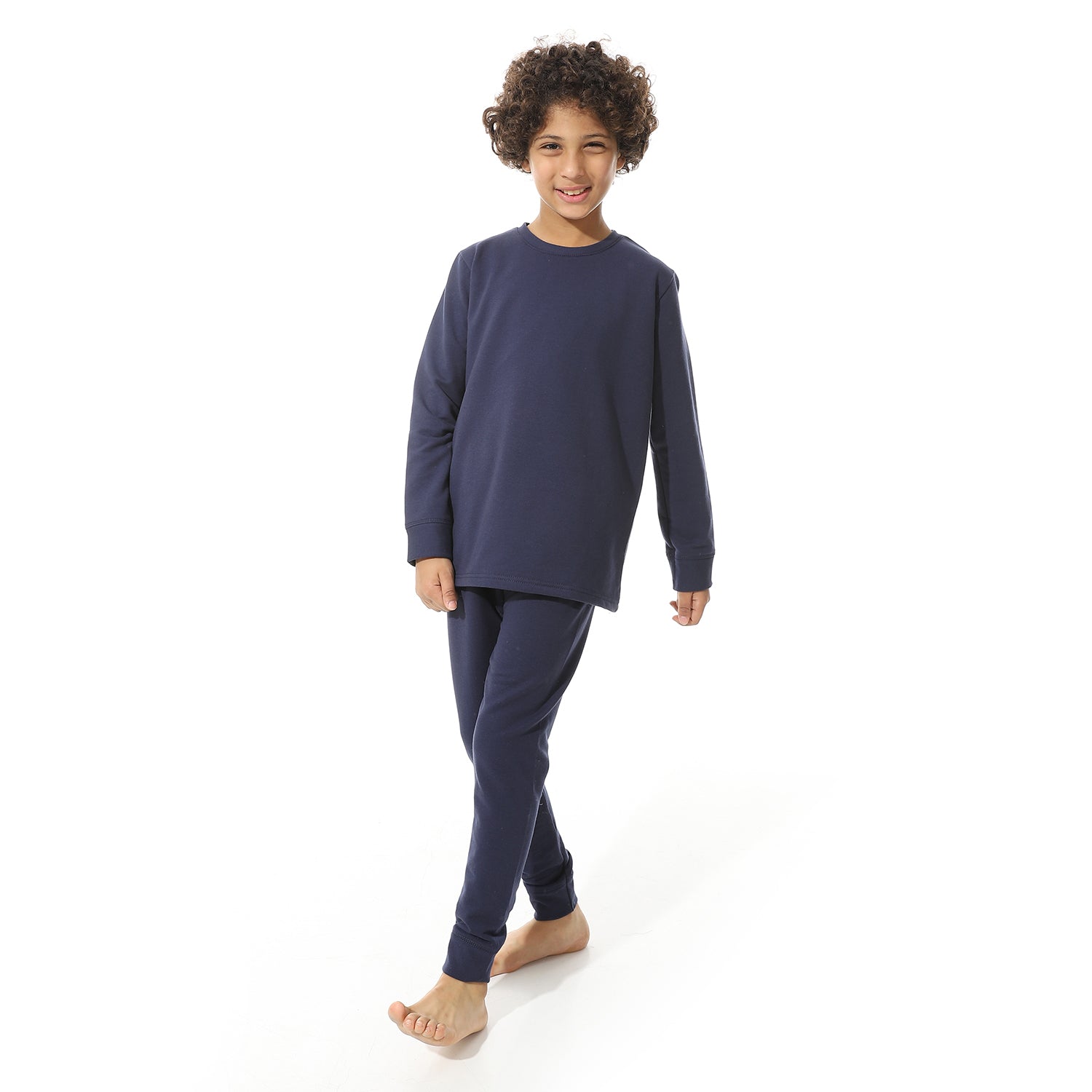 Boys Thermal Set Padded inside - Navy