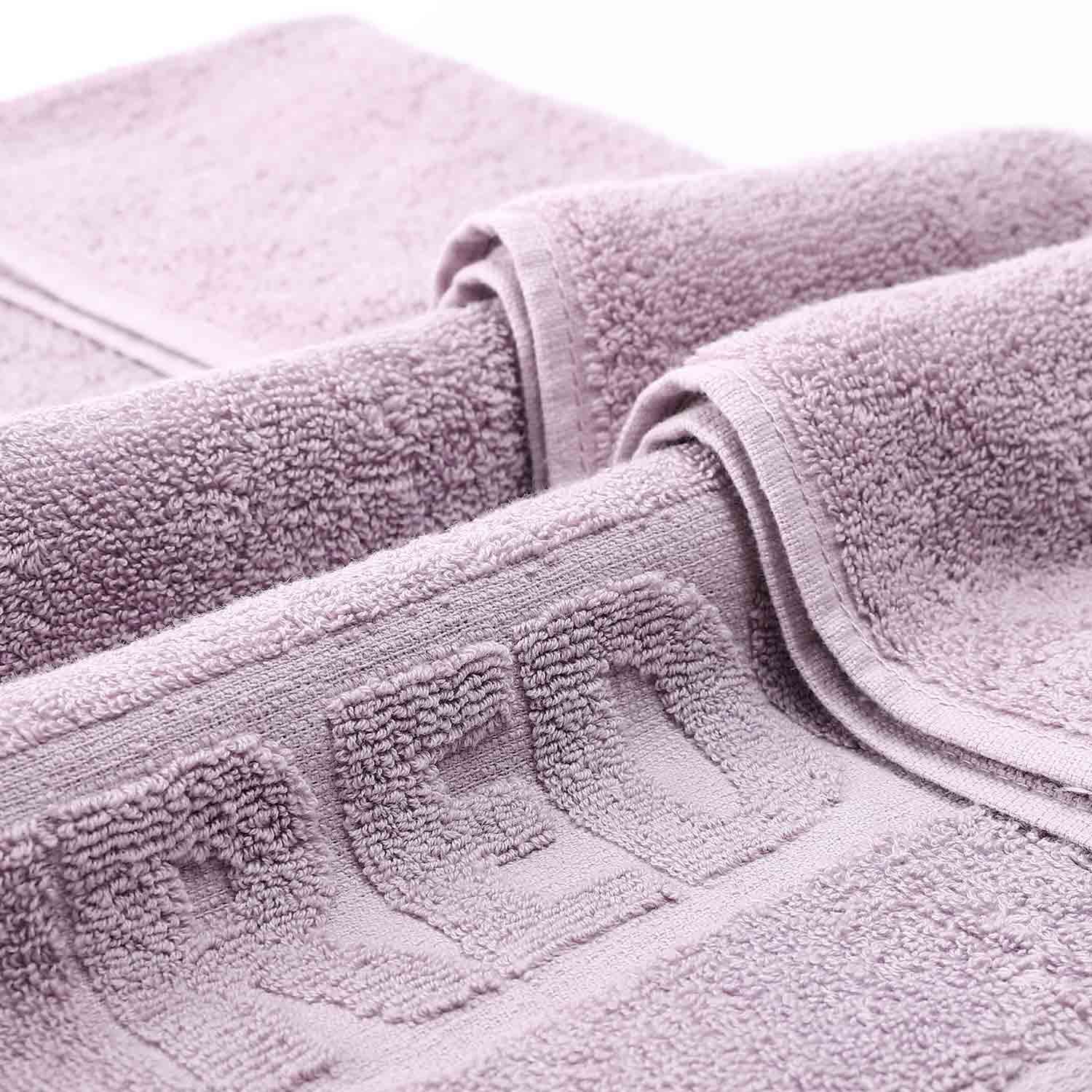 Deluxe 100% Cotton Bath Towel - Purple