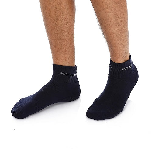 Men's Cotton Socks - Navy