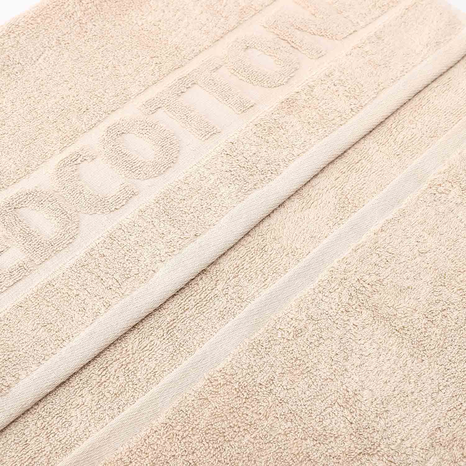 Deluxe 100% Cotton Bath Towel. 50*100 - Beige