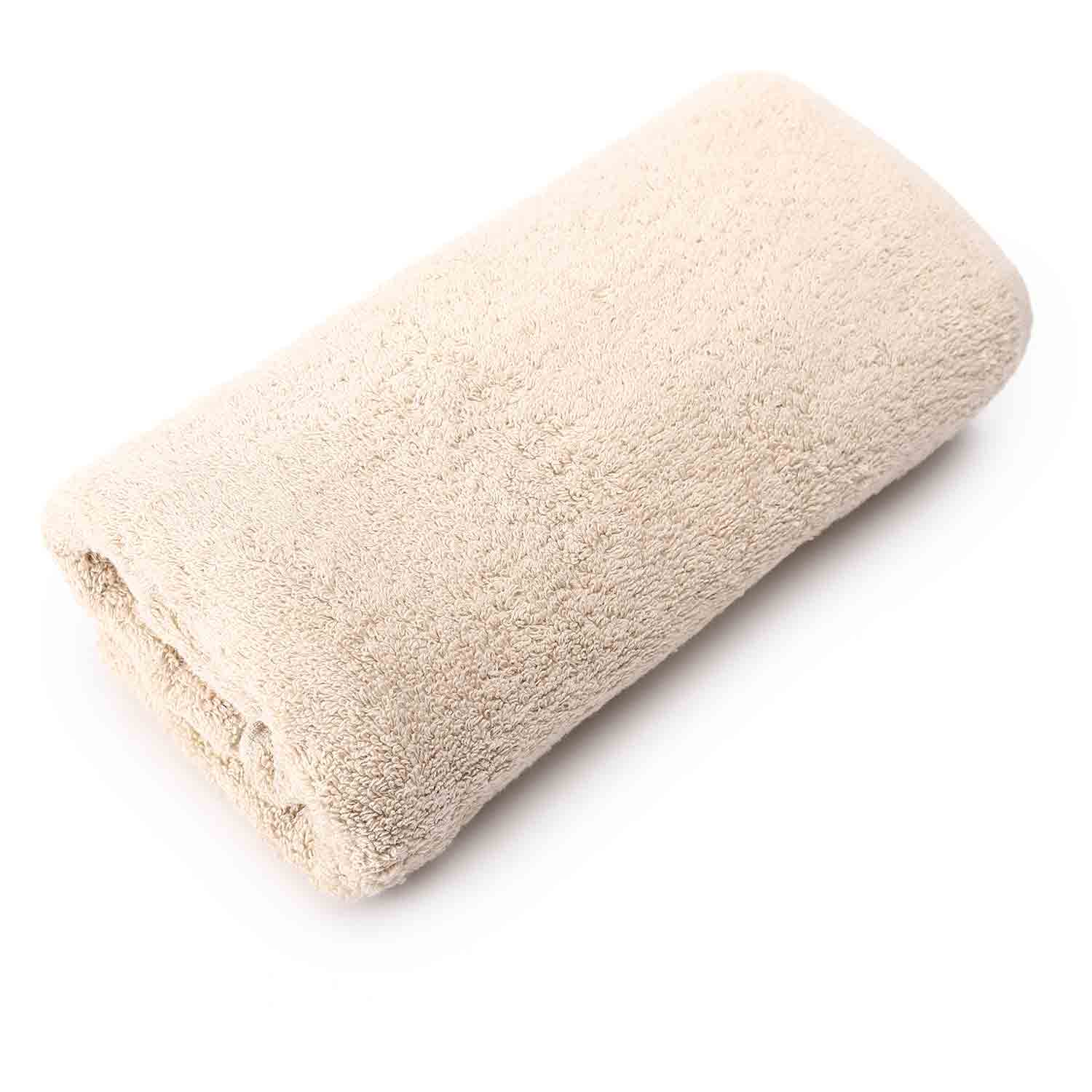 Deluxe 100% Cotton Bath Towel. 50*100 - Beige