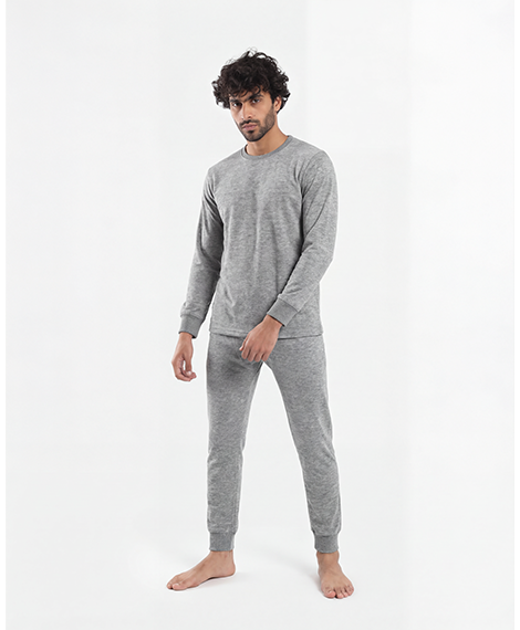 Cozy And Comfortable Thermal Set For Men Padded Inside - Chaniet