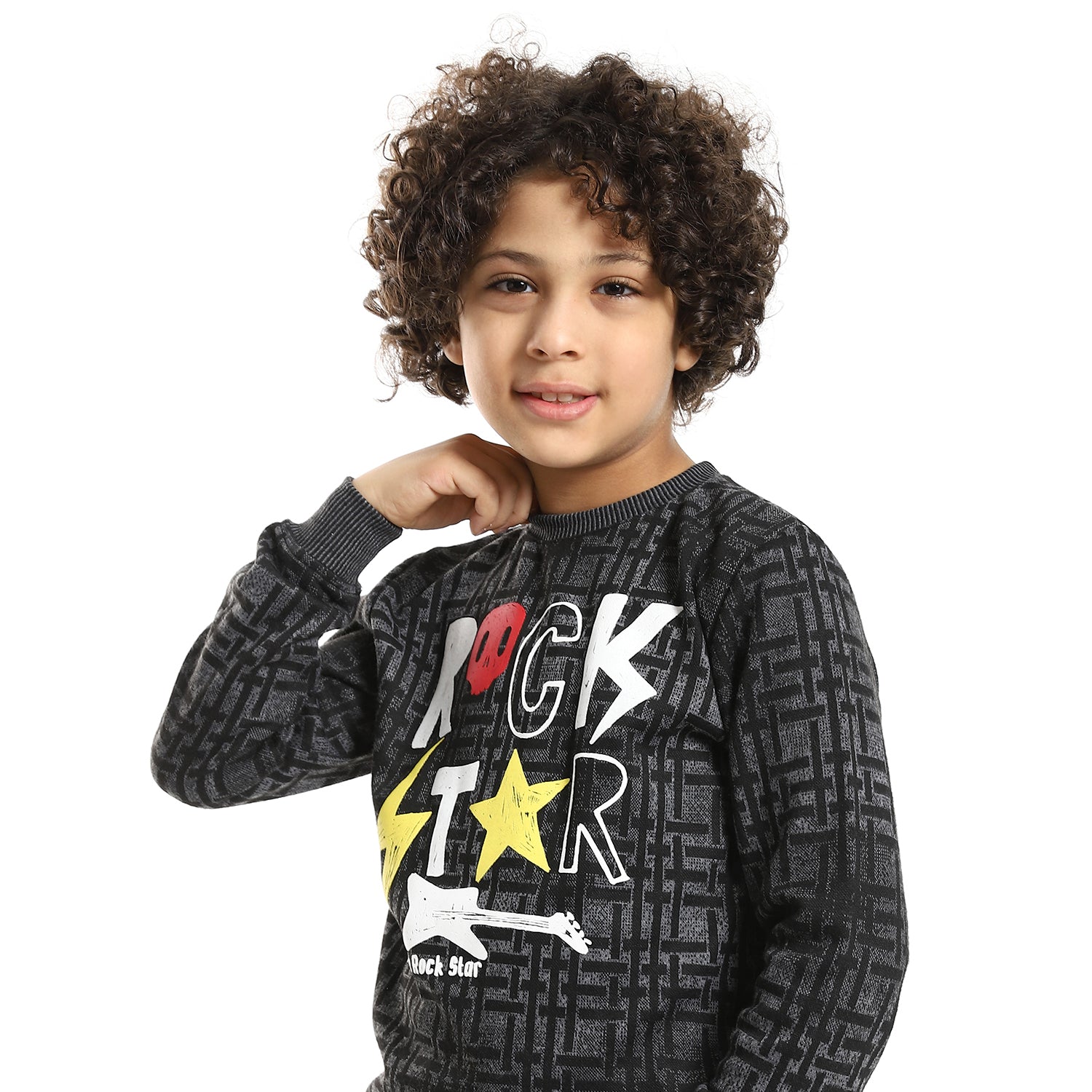 Boys' Winter Pajamas - Black