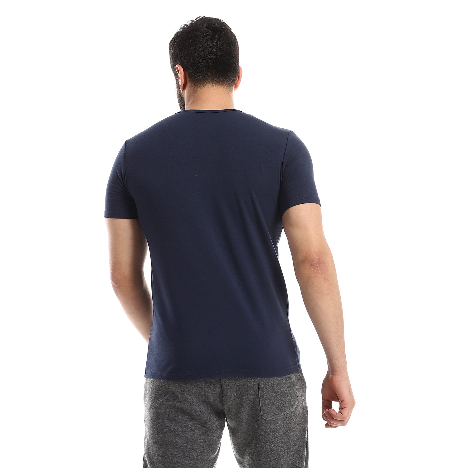 Men Undershirt Lycra V-Neck