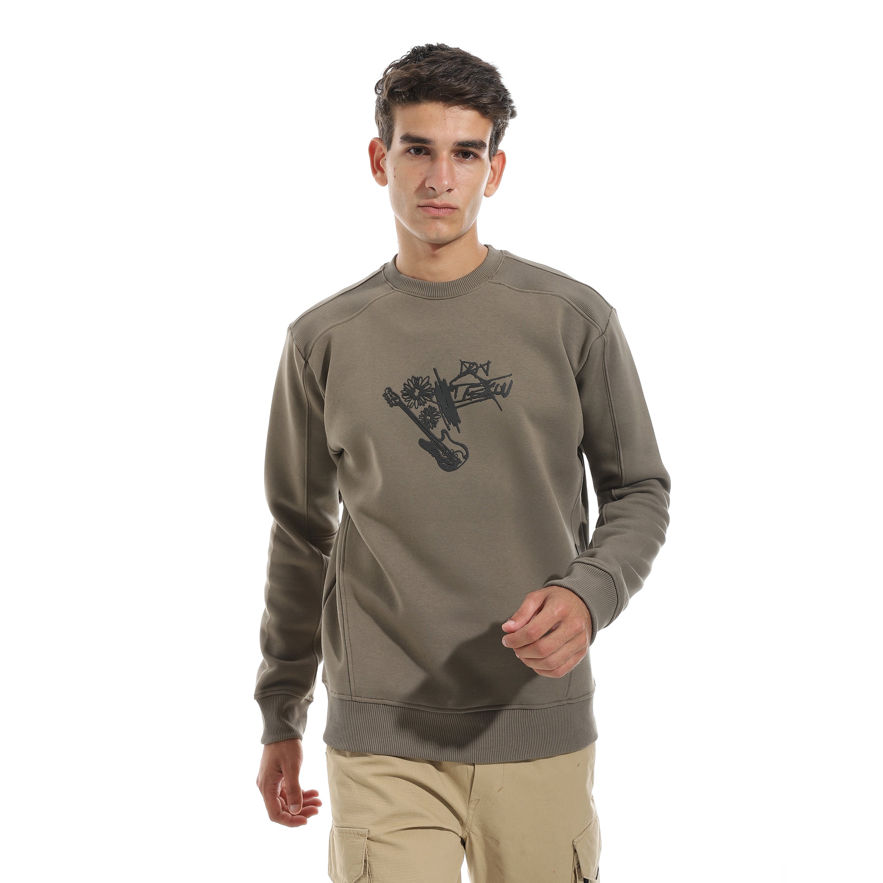 Musical Hoodie Red Cotton