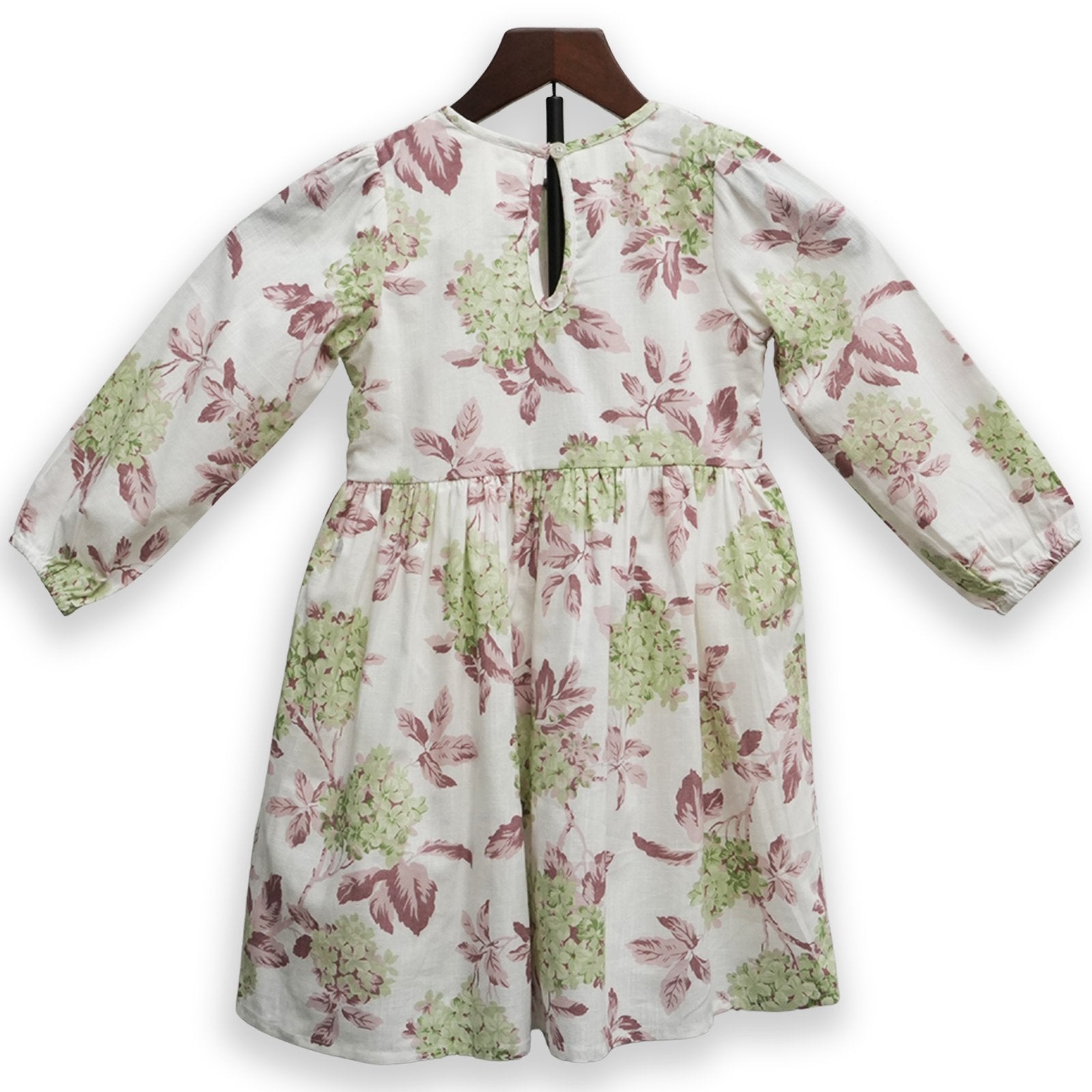 The 'Garden Party' Ruched Floral Dress