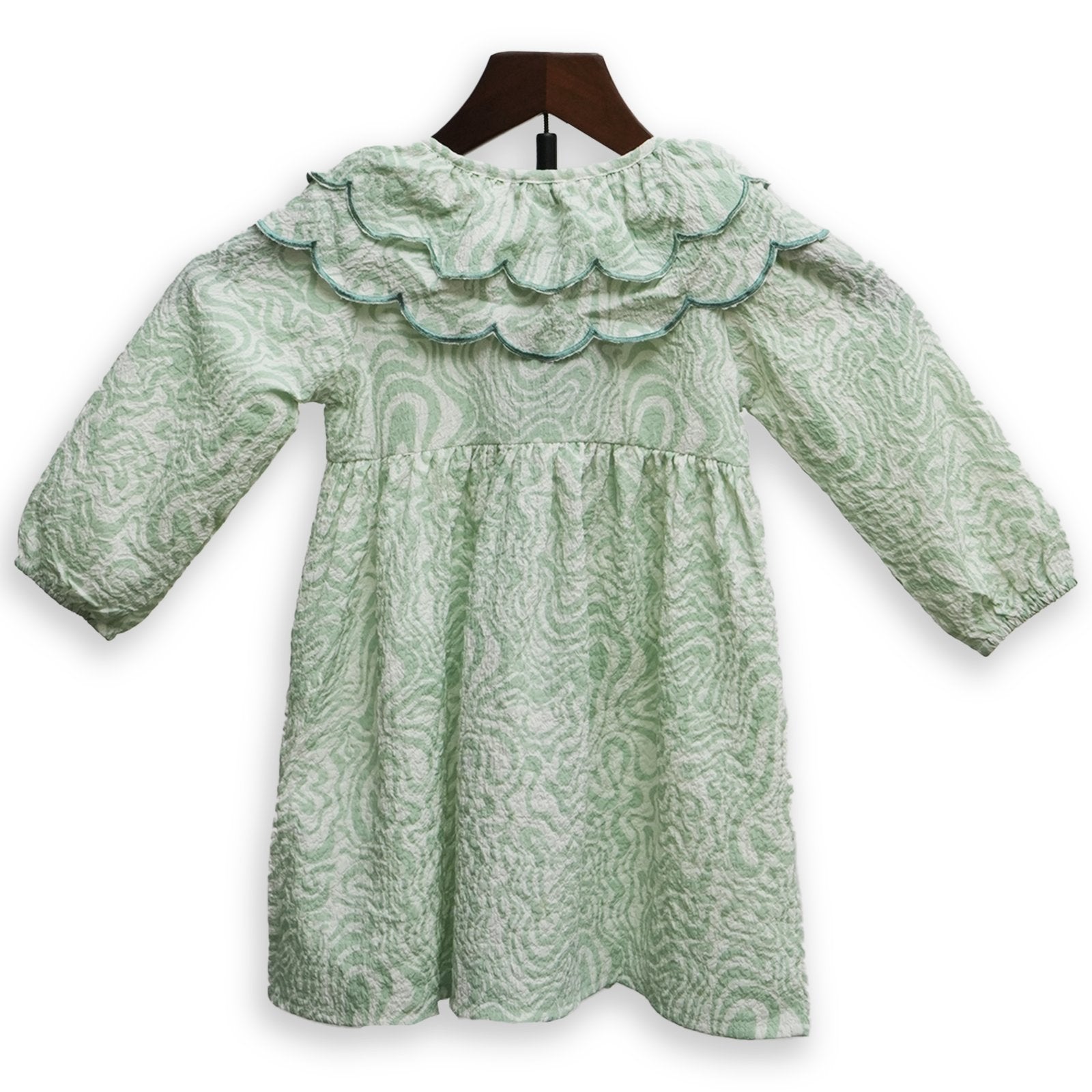 Mint Green Ruffle Dress