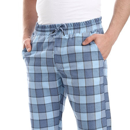 Men's Winter Checked Pants – Warm and Stylish Comfort