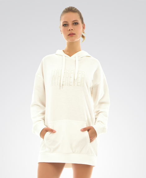 Long sweatshirt womens online