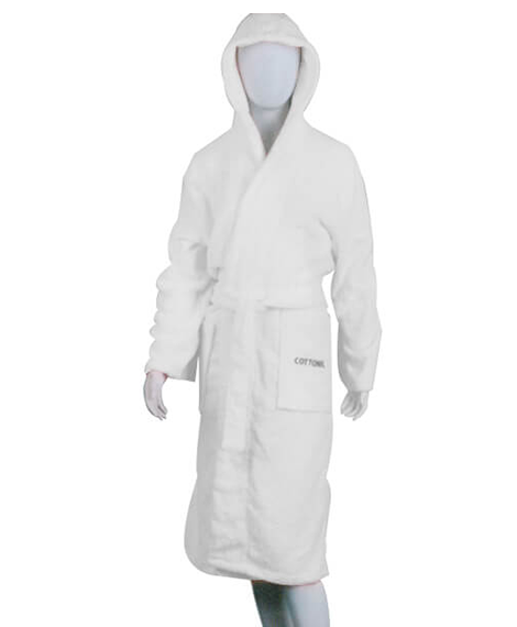 Cottonil Bathrobe White