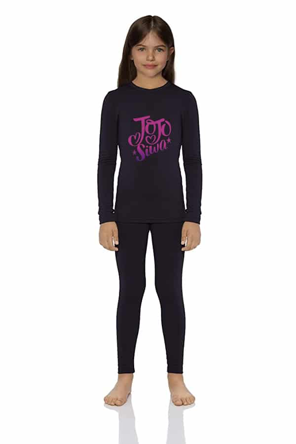 Girls Thermal Set - Black